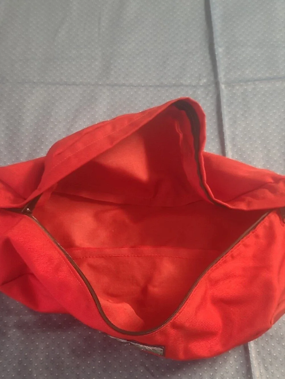 Red Duffel Bag